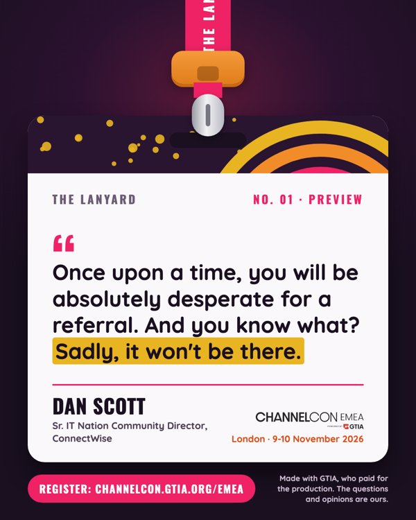 Quote card: Dan Scott, Sr. IT Nation Community Director, ConnectWise